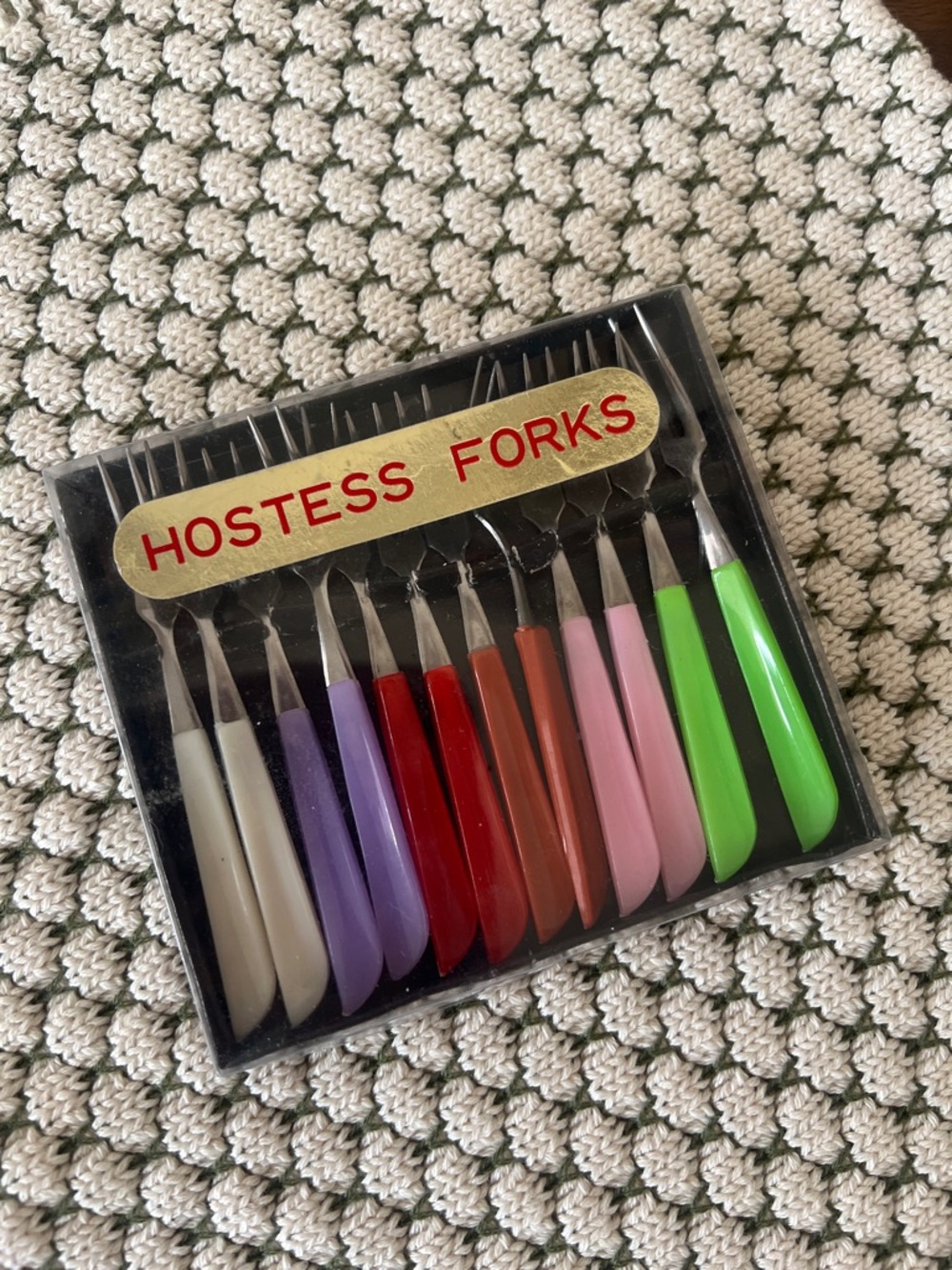 Vintage Hostess Little Forks